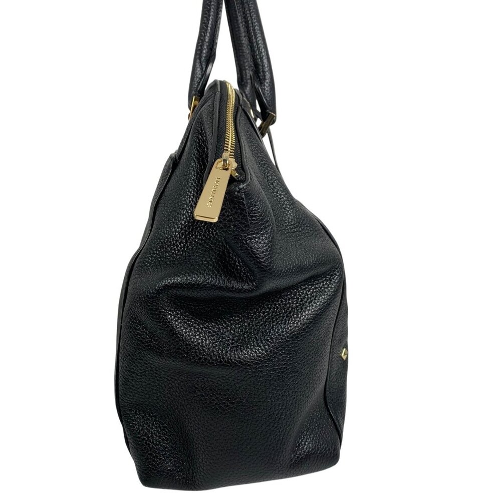 MICHAEL KORS Riley Studded Black Pebble Leather Large Satchel /Shoulder Bag - Picture 4 of 11